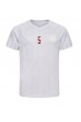 Fotbalové Dres Dánsko Joakim Maehle #5 Venkovní Oblečení MS 2022 Krátký Rukáv